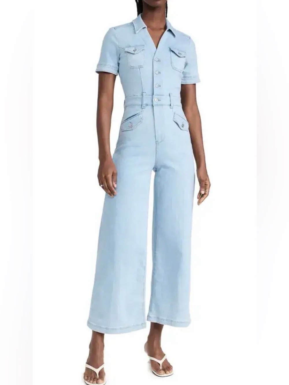 Paige Harper Ankle Wide Leg Jumpsuit NWOT!